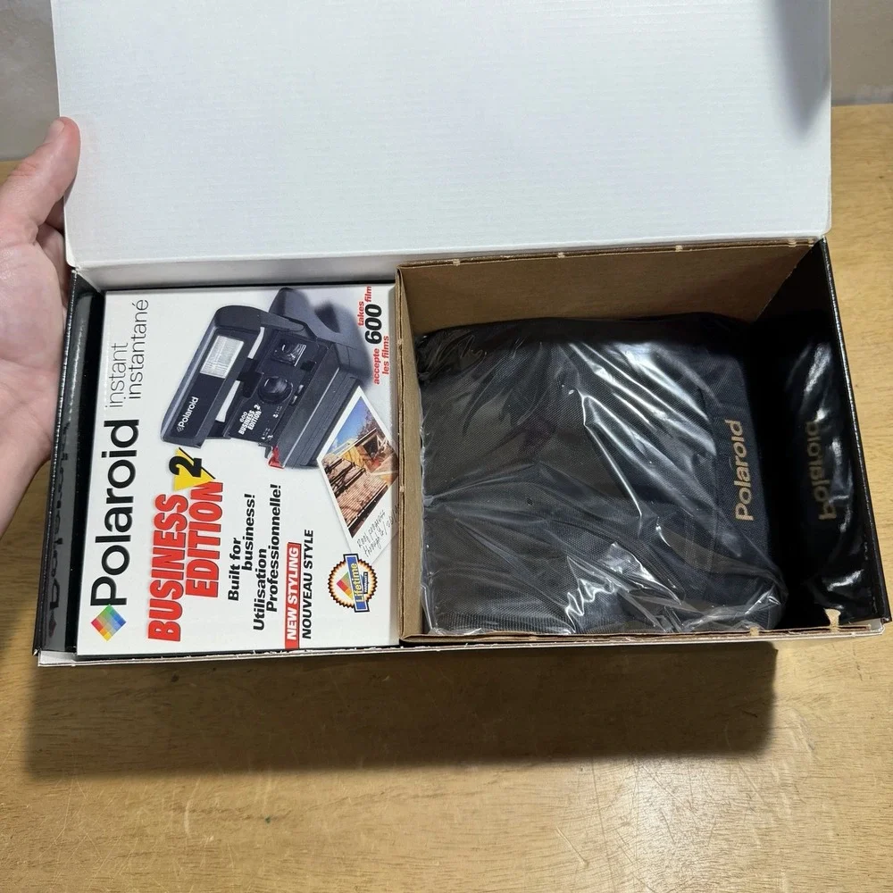 Vintage Polaroid 600 Business Edition 2 Instant Film Camera Brand New In Box